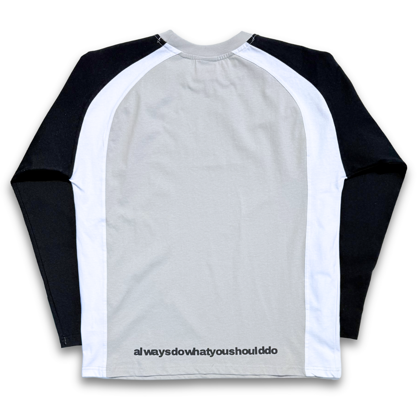 ALWAYS DO WHAT YOU SHOULD DO "ANIMAL" LONGSLEEVE TEE (M)