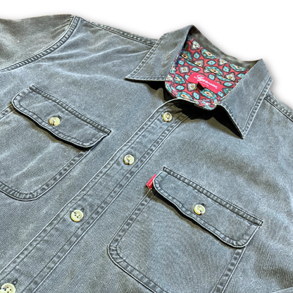 Supreme Paisley Lined Denim l/s Shirt (M)