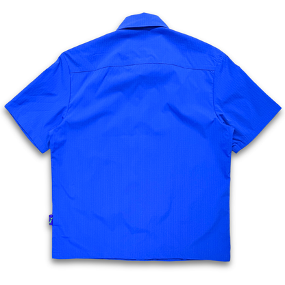 ALWAYS DO WHAT YOU SHOULD DO "TYFYLT" SHORT SLEEVE BUTTON UP SHIRT (M)