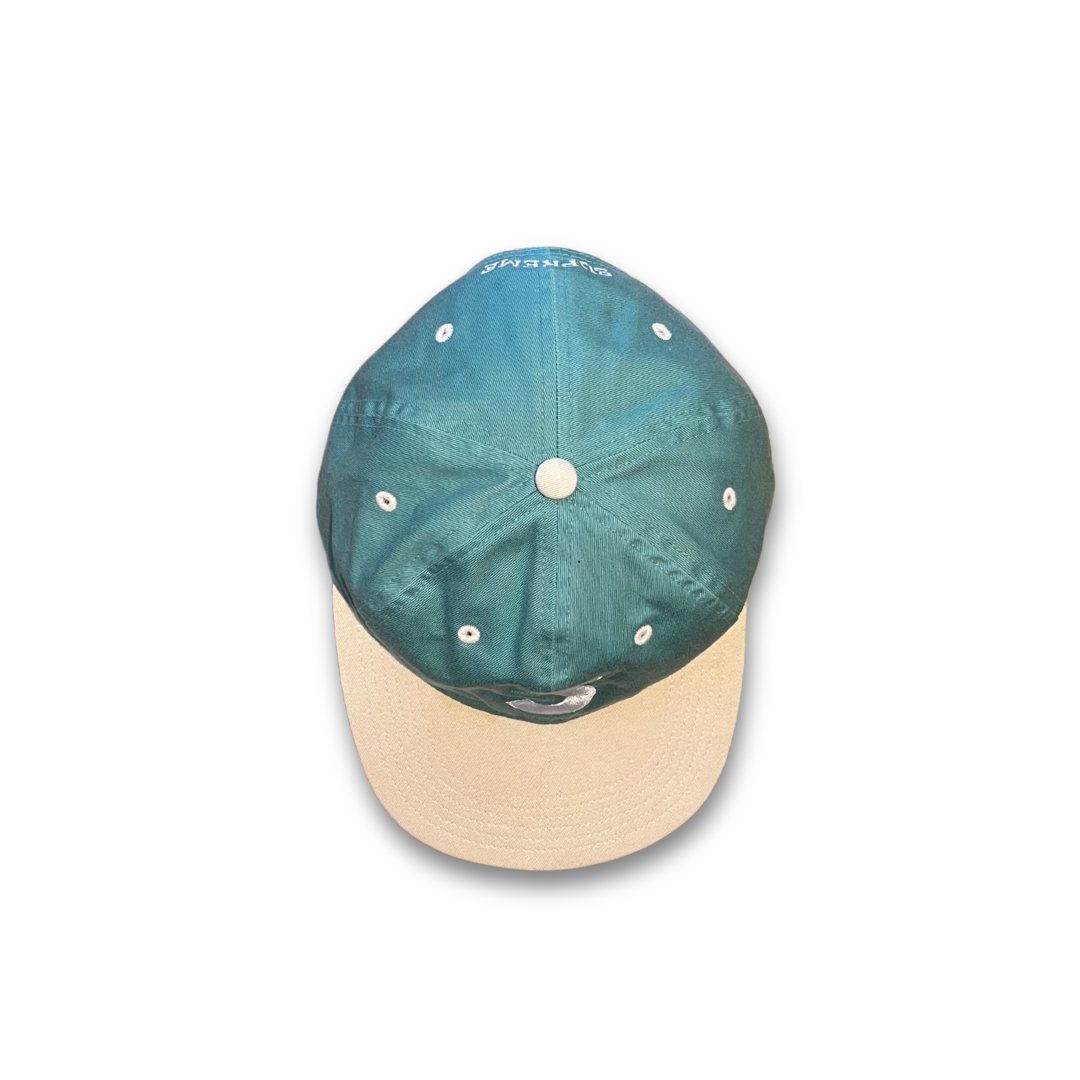 Supreme 2-Tone Washed S Logo 6-Panel Hat