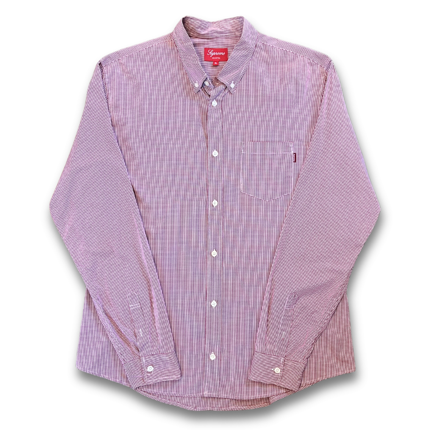 Supreme button up l/s shirt (XL)