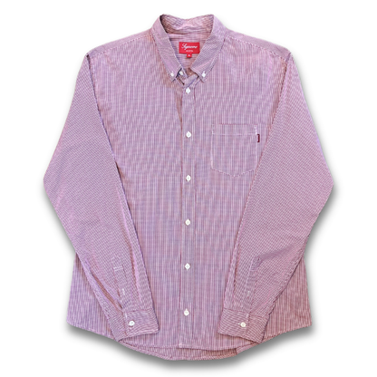 Supreme button up l/s shirt (XL)