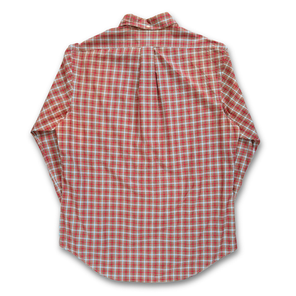 RALPH LAUREN TARTAN BUTTON UP SHIRT (L)