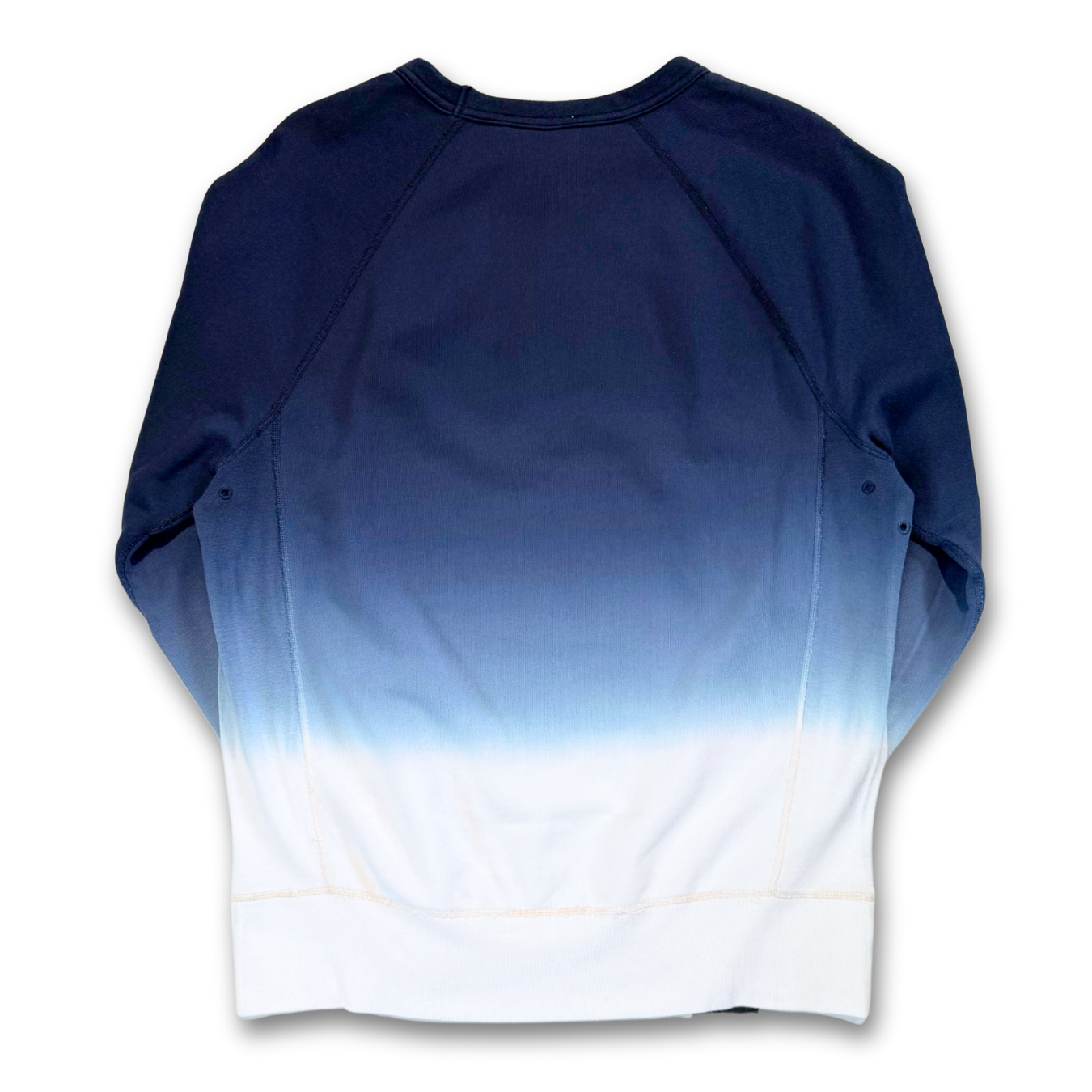 ACNE STUDIOS DIP DYE OMBRE CREW NECK (M)