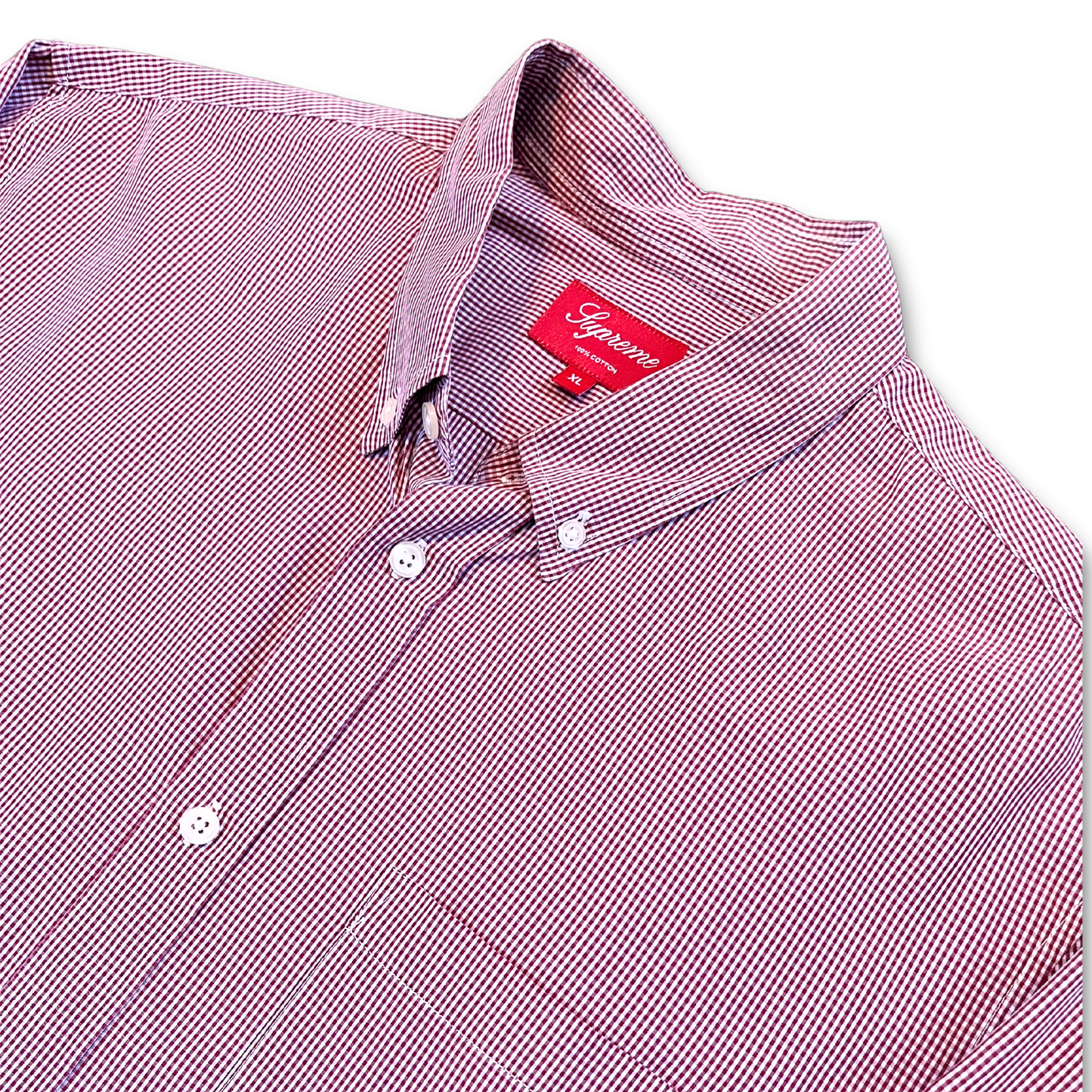 Supreme button up l/s shirt (XL)