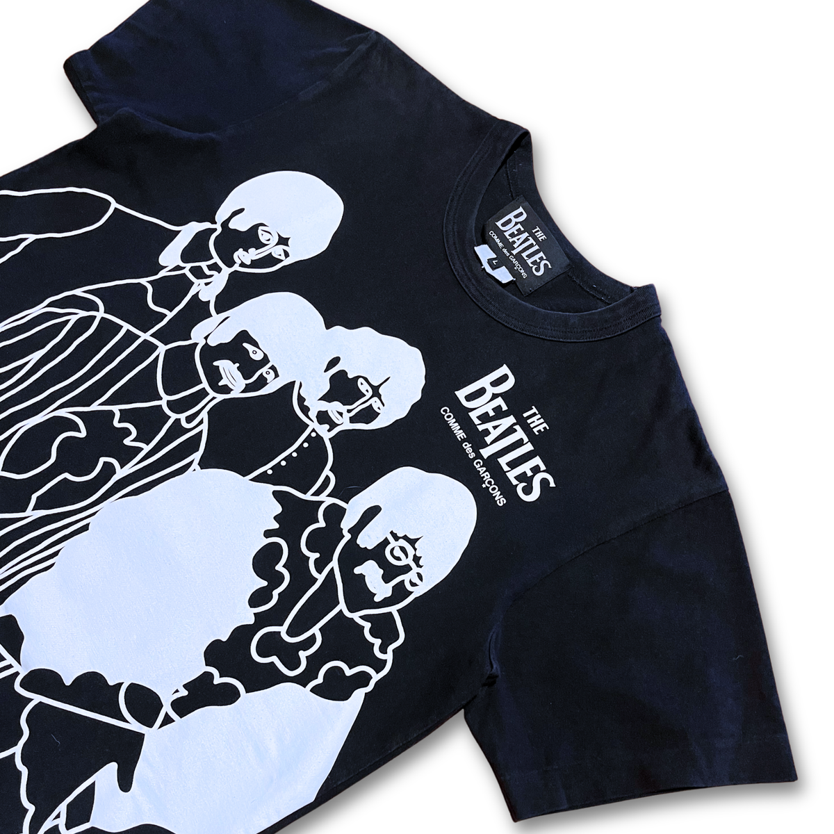 Comme des Garçons x The Beatles printed t-shirt (L)