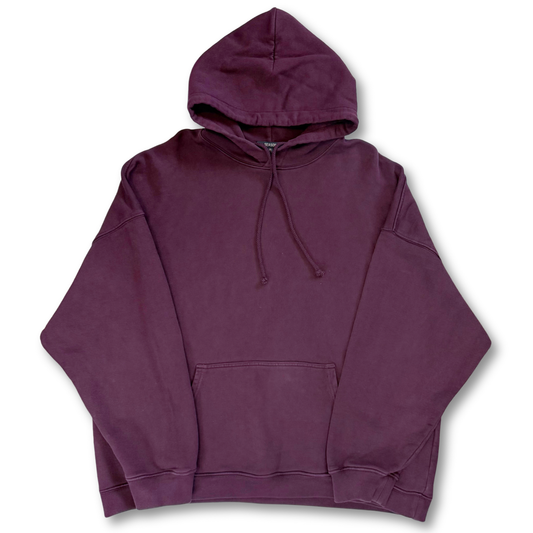 YEEZY SEASON 5 BURGUNDY HOODIE (XL)