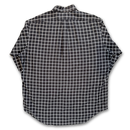 RALPH LAUREN WINDOWPANE BUTTON UP SHIRT (L)