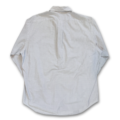 RALPH LAUREN CUBE STRIPE BUTTON UP SHIRT (XL)