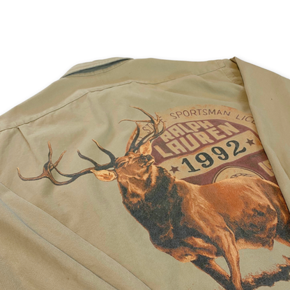 RALPH LAUREN 1992 SPORTSMAN BUTTON UP SHIRT (XL)