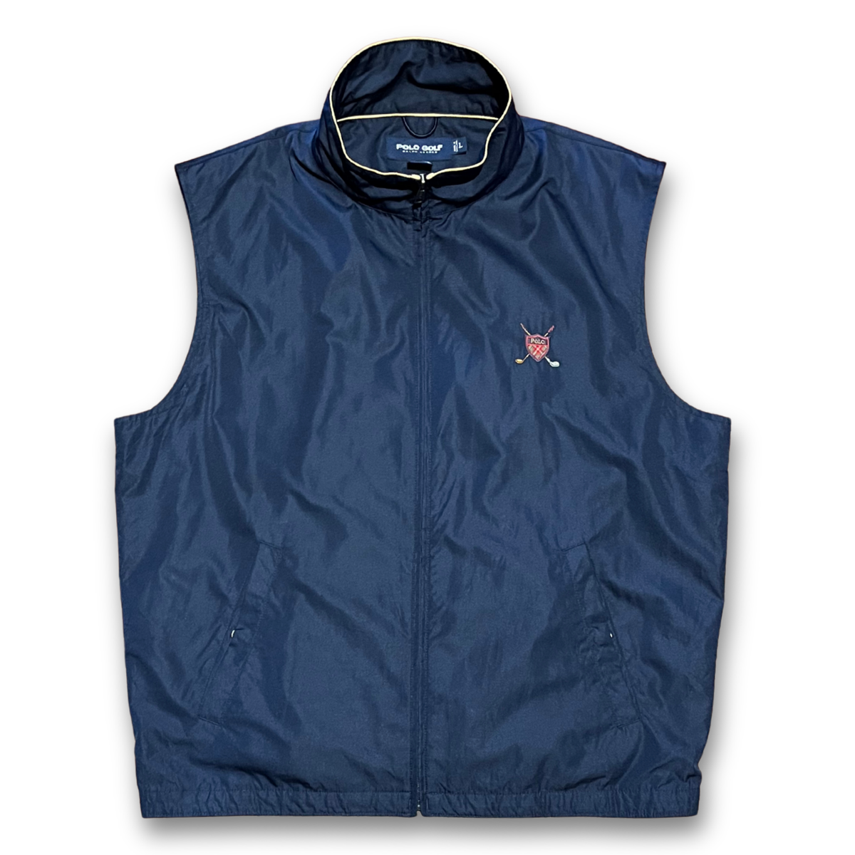 Vintage Polo Golf Ralph Lauren Windbreaker Vest (L)