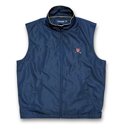Vintage Polo Golf Ralph Lauren Windbreaker Vest (L)
