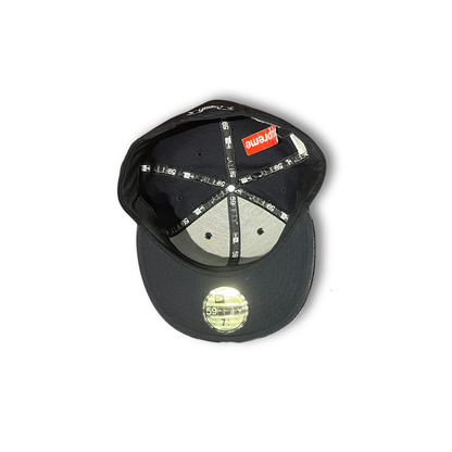 New Era x Supreme Leather visor cap