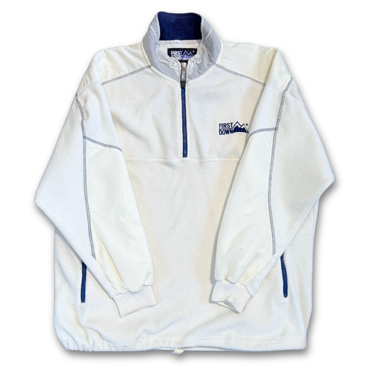 FIRST DOWN QUATER ZIP FLEECE (XXL)