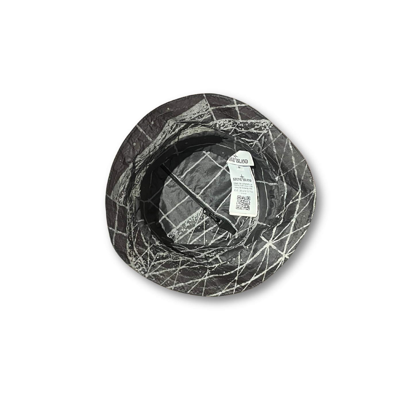 Stone Island Reflective Grid Packable Bucket Hat