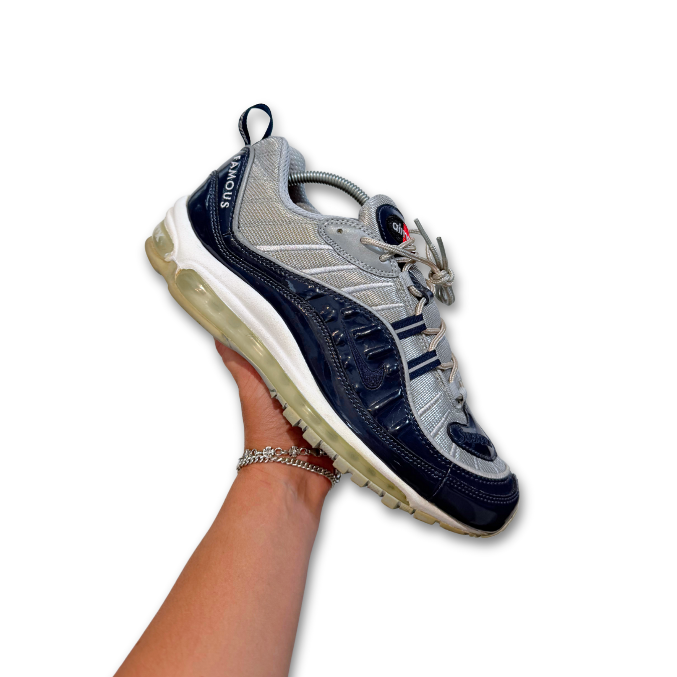 Nike Air Max 98 x Supreme "Obsidian" (US 10)