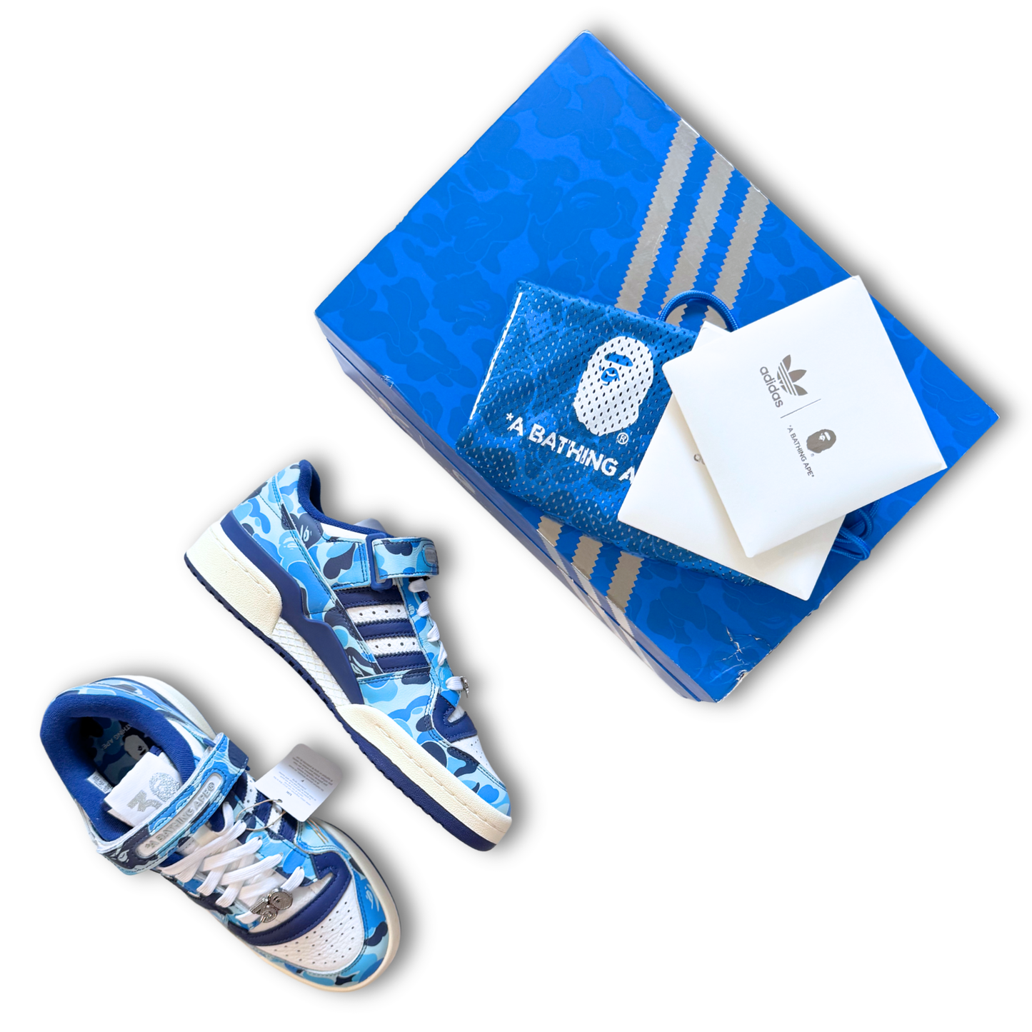 BAPE X ADIDAS 'FORUM '84 LOW' (US 7)