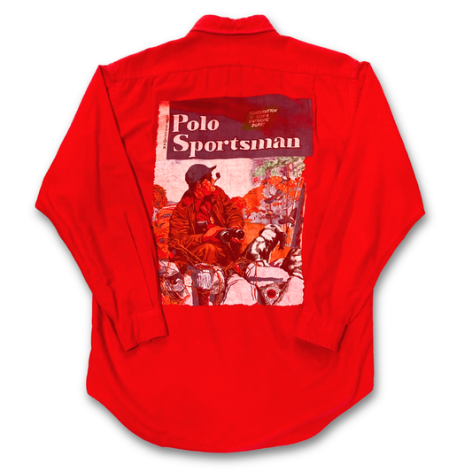 RALPH LAUREN COUNTRY POLO SPORTSMAN BUTTON UP (XL)