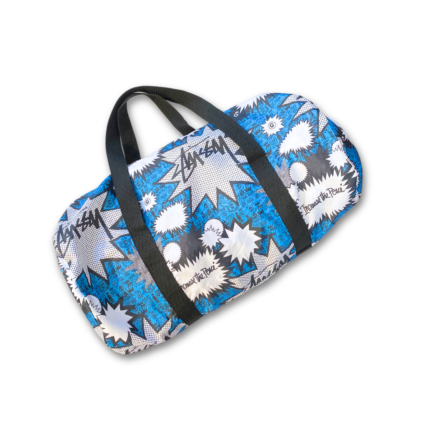 STUSSY MAGAZINE DUFFEL BAG