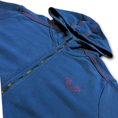 True Religion Big T Zip up Hoodie (XL)