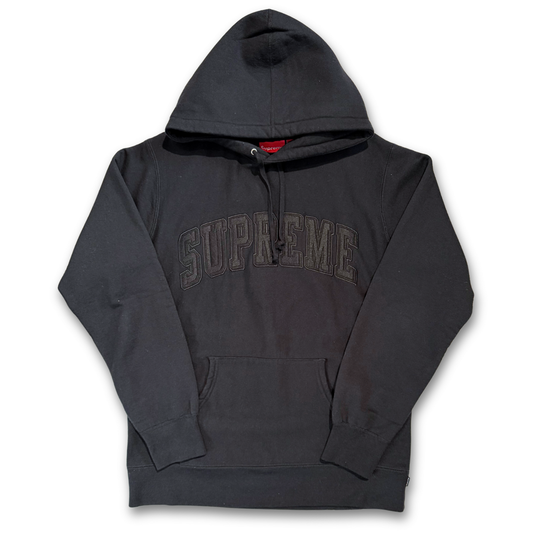 Supreme Chenille Arc Logo Hoodie (L)