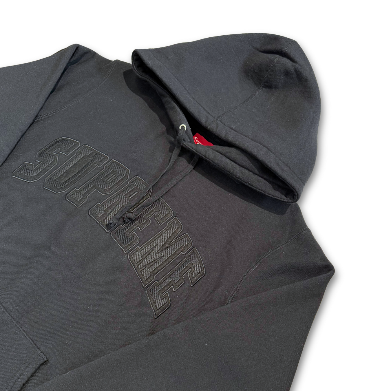 Supreme Chenille Arc Logo Hoodie (L)