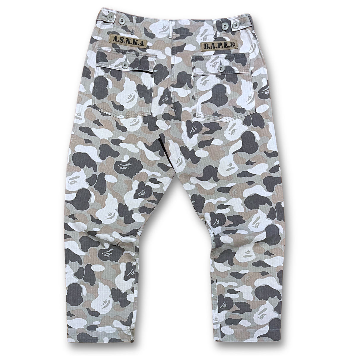 BAPE Desert Camo Fatigue Pants (M)
