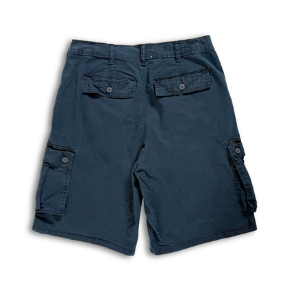 NIKE 90’S BOOTLEG BLACK CARGO SHORTS (32”)