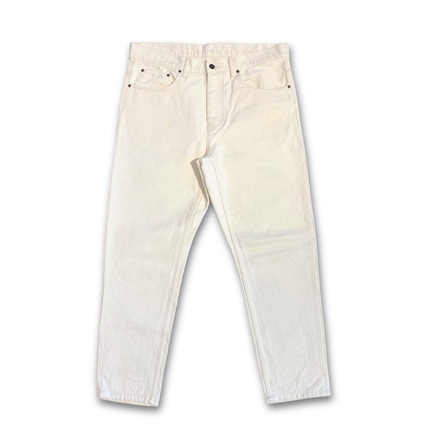 CARHARTT CREAM DENIM JEANS (38")