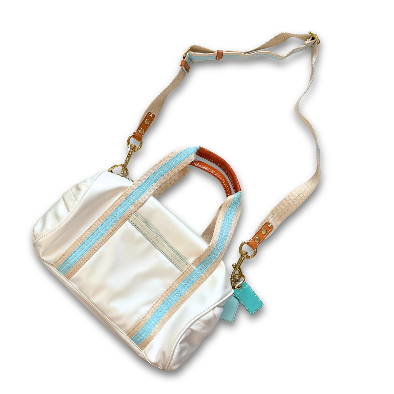 Vintage Coach Hampton Mini Tote Bag