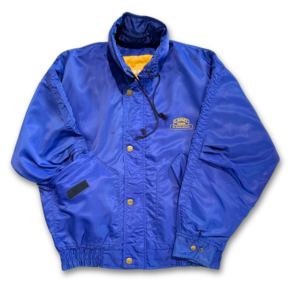 90'S CAMEL SATIN JACKET (M)