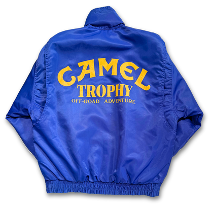 90'S CAMEL SATIN JACKET (M)