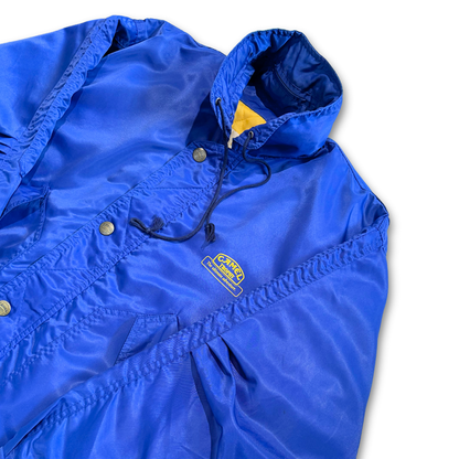 90'S CAMEL SATIN JACKET (M)