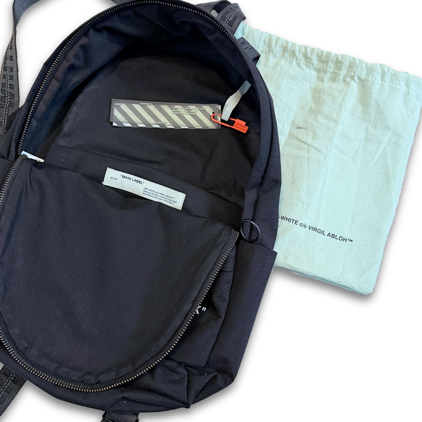 OFF-WHITE CANVAS "BACKPACK"