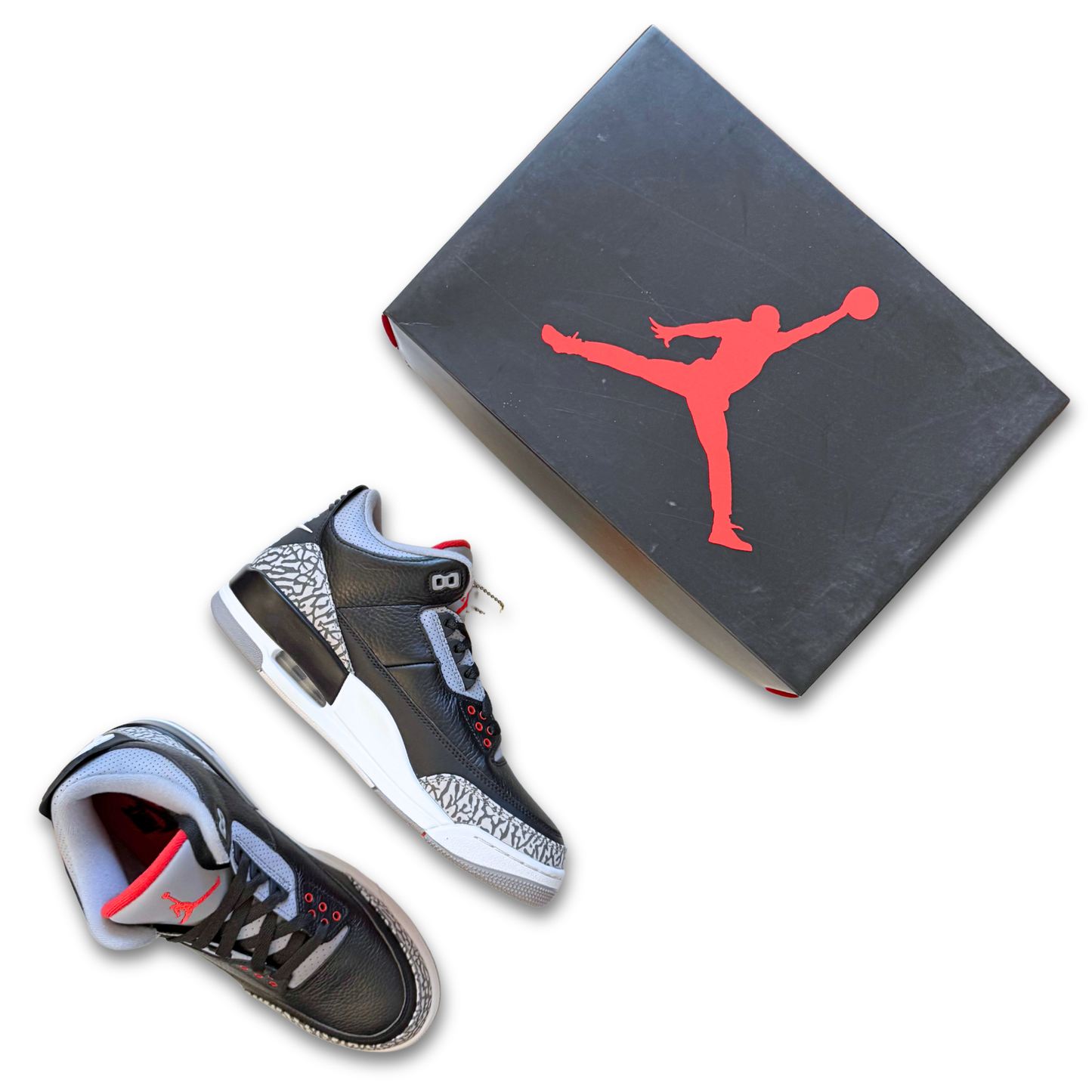 Jordan Air 3 Retro 'Black Cement' (US 9.5)