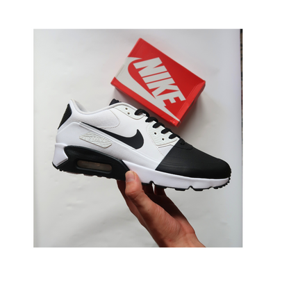 NIKE AIR MAX 90 BLACK / WHITE (US 9)