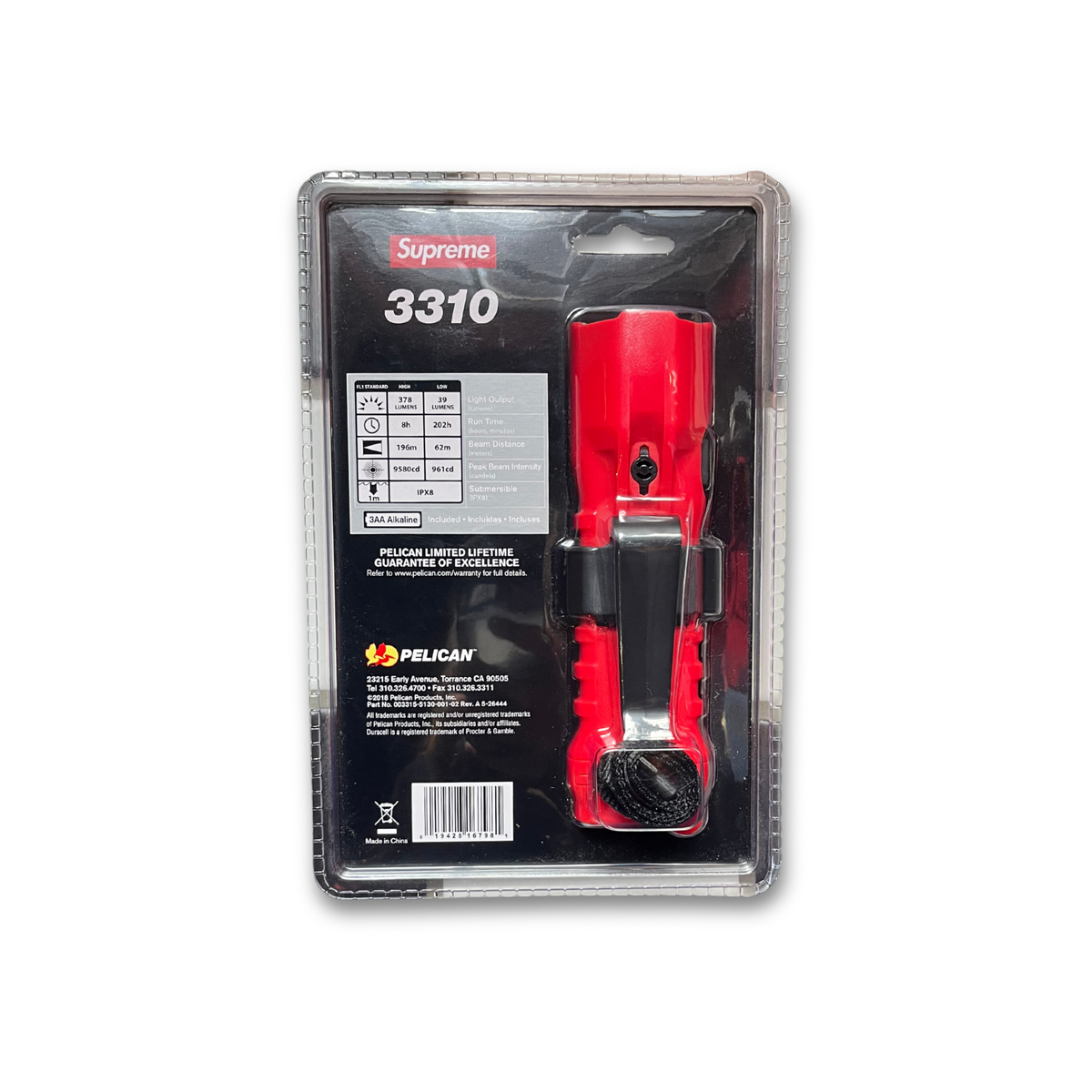 Supreme Pelican 3310PL Flashlight