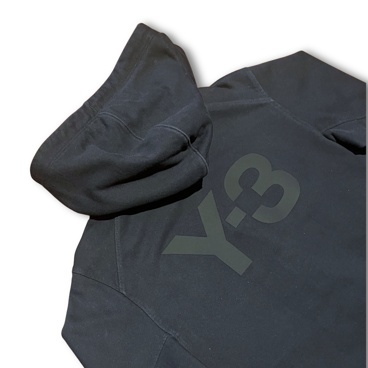 Adidas Y-3 Classic Full-Zip Logo Hoodie (M)