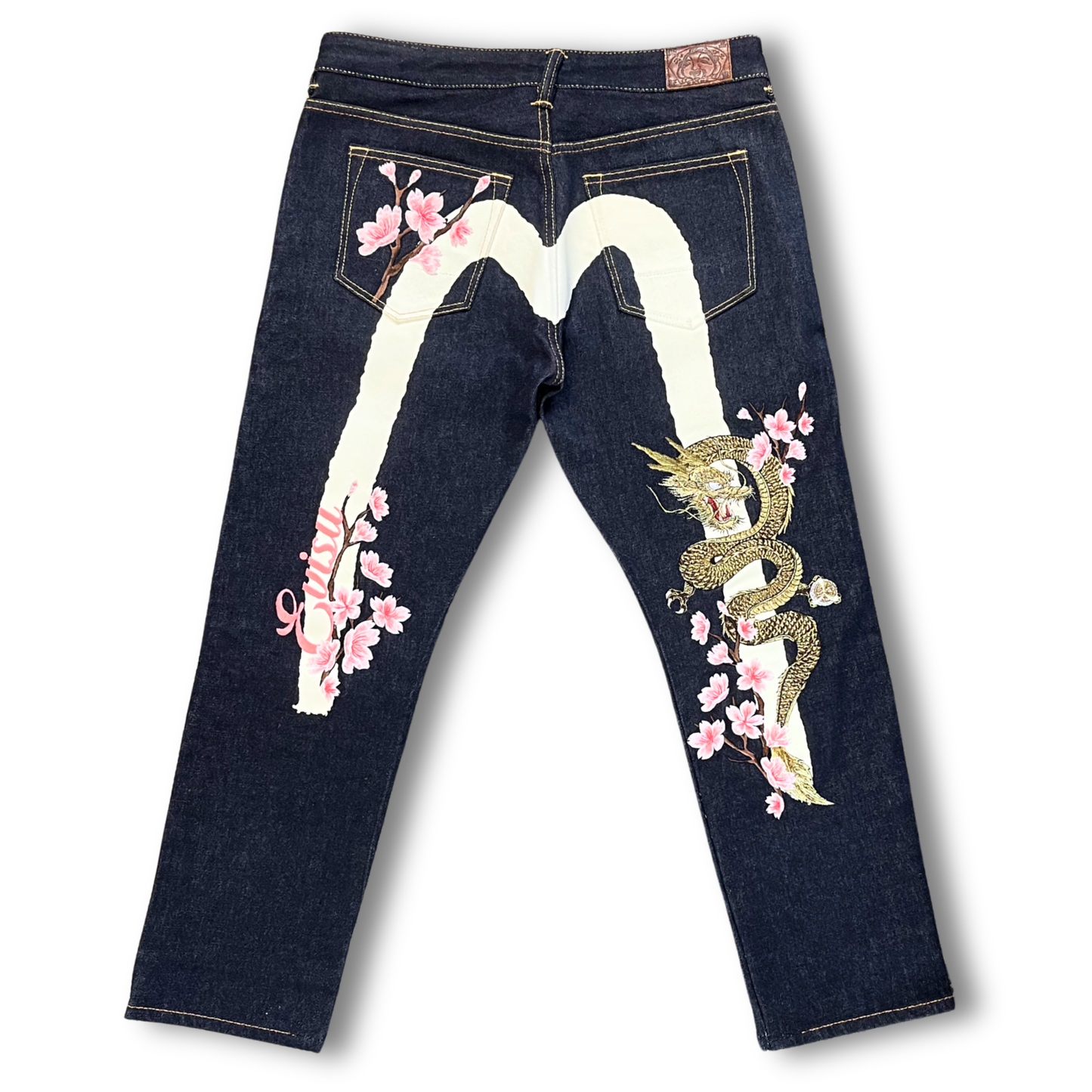 Evisu Daicock Printed Jeans (32")