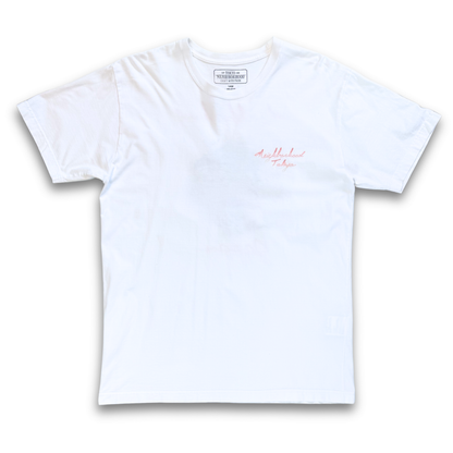 NEIGHBORHOOD EMBROIDERED SKULL TEE (L)