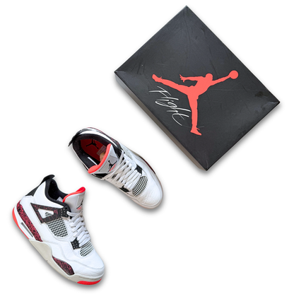 Air Jordan 4 Retro 'Flight Nostalgia' - Bright Crimson (US 12)