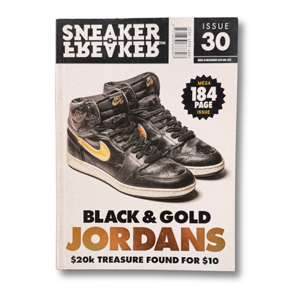 Sneaker Freaker Magazine: Issue 30 (Black & Gold Jordans)