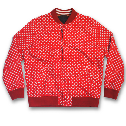 SS14 SUPREME X COMME DES GARÇONS REVERSIBLE VARSITY JACKET (XL)