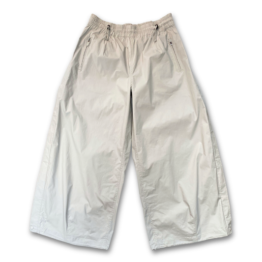 IN:SPACE ZIP DOWN WIDE LEG PANTS