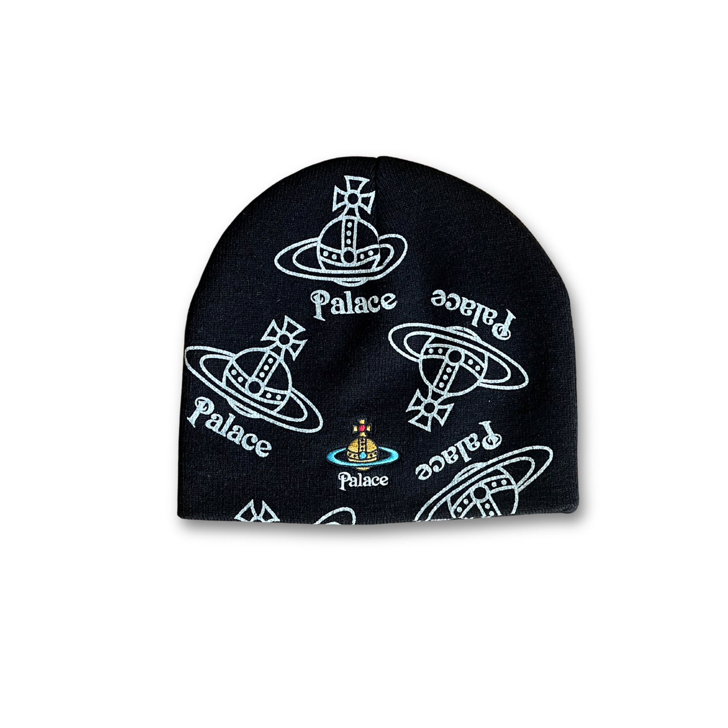 Palace x Vivienne Westwood 'Black' Jersey Beanie