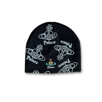 Palace x Vivienne Westwood 'Black' Jersey Beanie