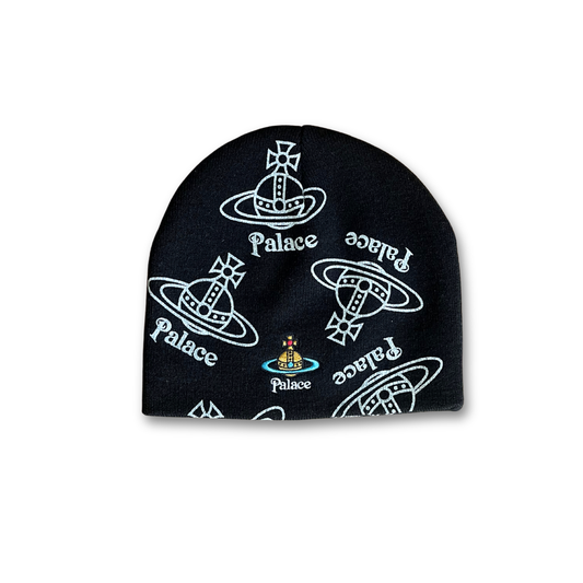 Palace x Vivienne Westwood 'Black' Jersey Beanie