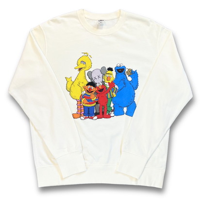 KAWS x Uniqlo x Sesame Street sweatshirt (L)