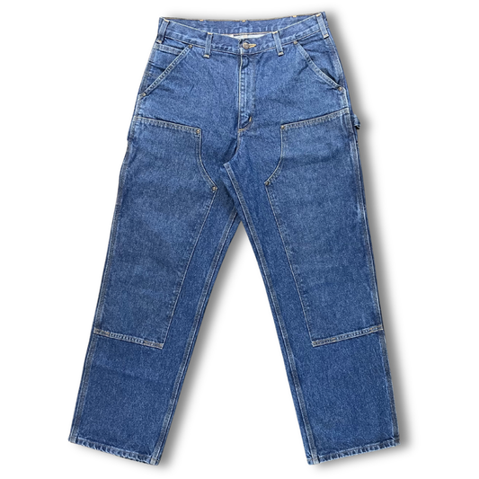 Carhartt double knee denim work jean (34")