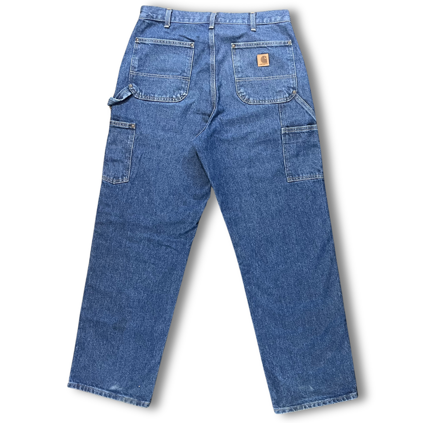 Carhartt double knee denim work jean (34")